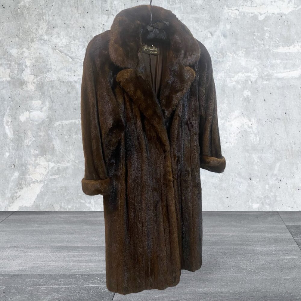 Luxury Vintage Full length Mink Coat
